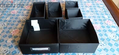 Collapsible Drawer Organiser boxes