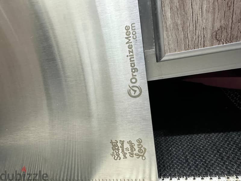 Stainless steel chopping board 6
