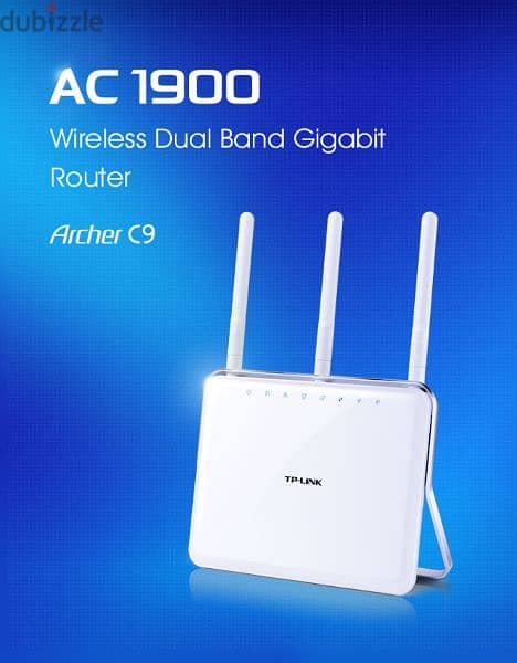 TP Link Wireless Dual Band Router
Model: Archer C9 AC 1900 6