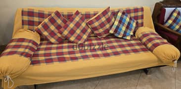 Sofa cum bed from Alghanim