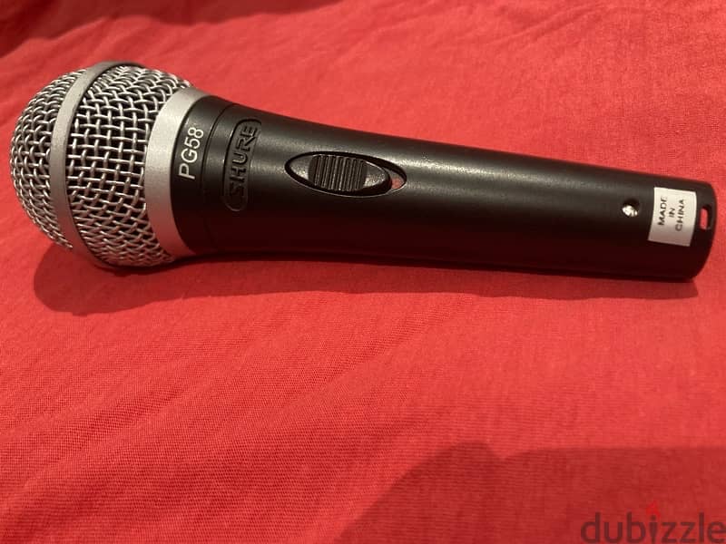 original shure pg58 microphone 1