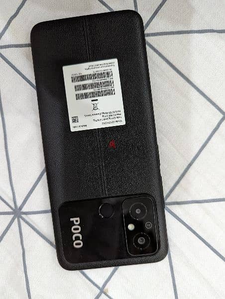 POCO C55 4G Black Color 6GB/128GB 4
