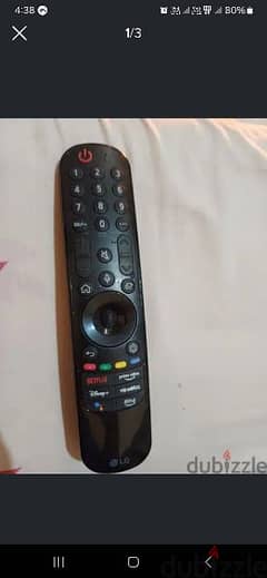 lg smart TV remote 0