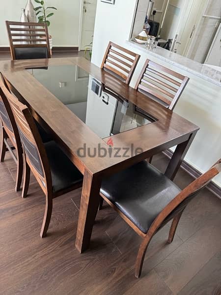dinning table with chairs 2