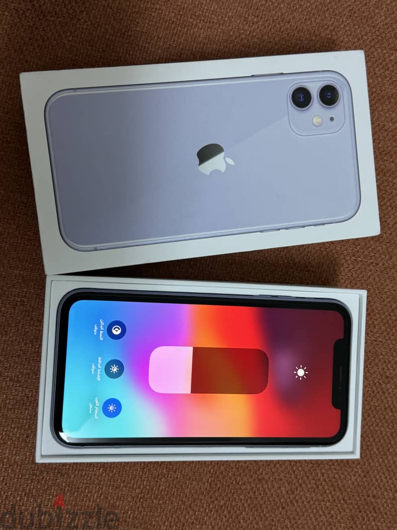 iPhone 11 128GB purple / آيفون ١١ بنفسجي ١٢٨ جيجا 10