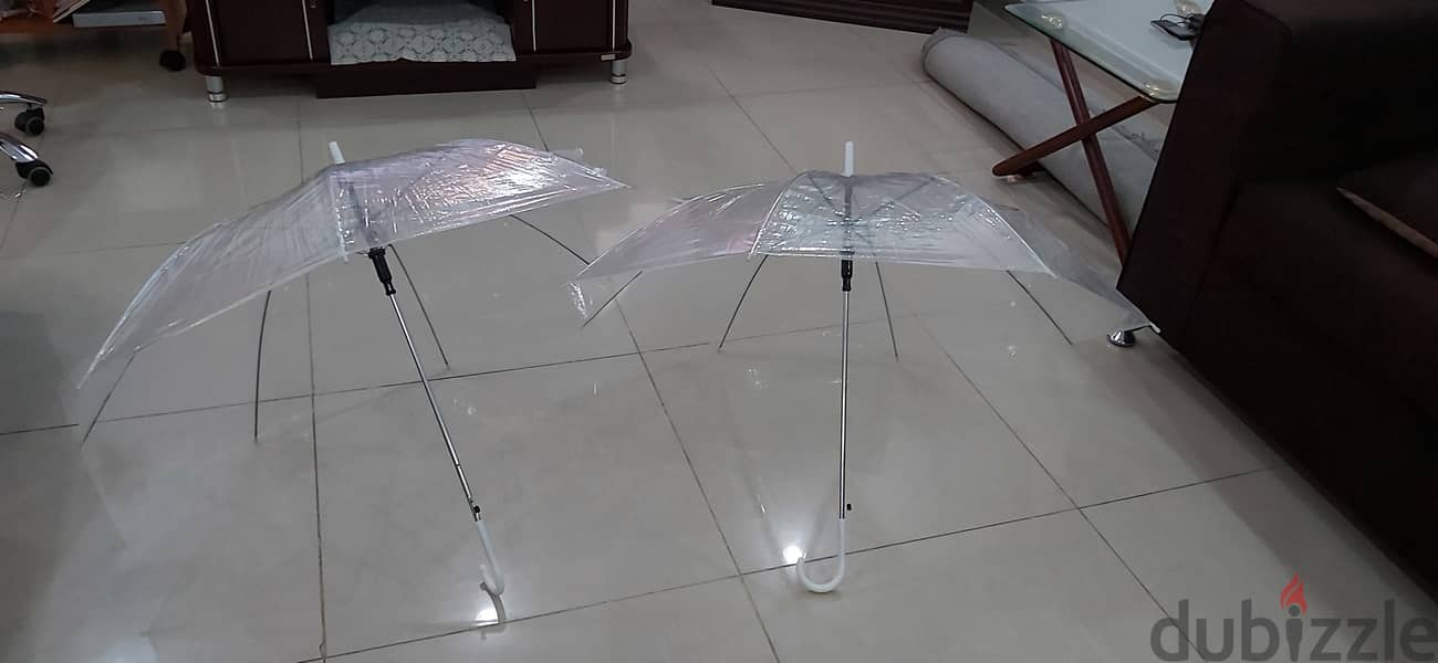 Transparent Umbrella 500 fils 1