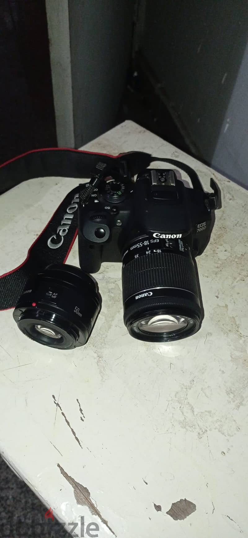 Canon 700d with 2 lens 1