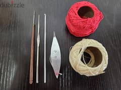 Crochet Hooks/Needles and Threads
