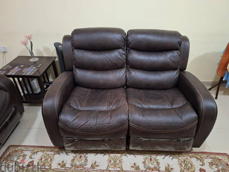 Reclining Sofa set 3 + 2 seaters for sale 0