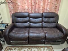Reclining Sofa set 3 + 2 seaters for sale