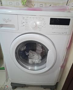 Washing machine with stand