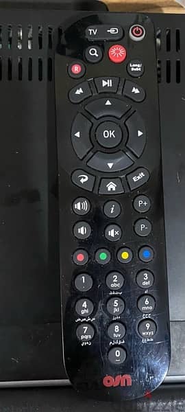 OSN receiver with remote 1