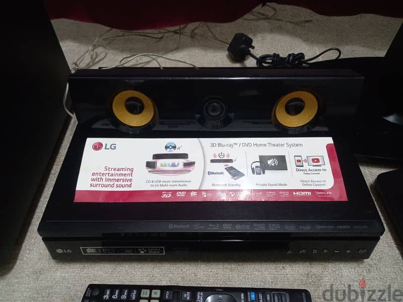 LG home theater system 4