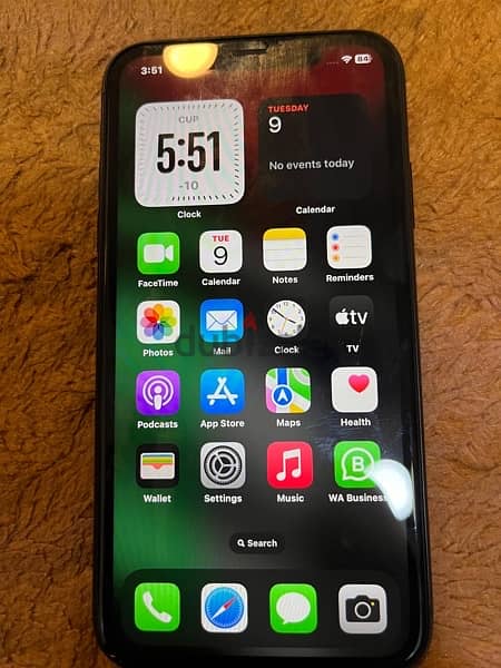 iPhone XR  64 GB   Excellent Mobile Black clr 83% Health 5