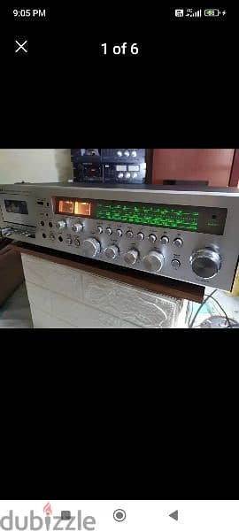 made in japan vintage classic hifi stereo casette plyer tuner 3 in one 4