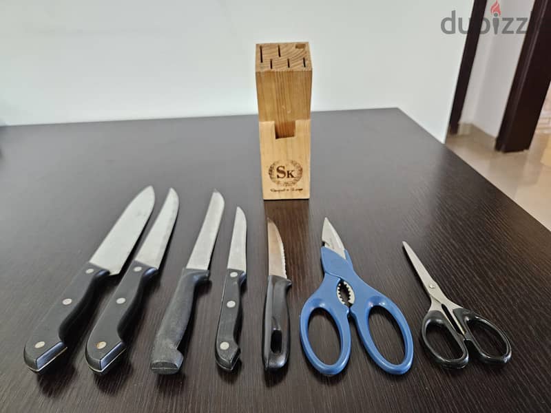 Vegetable cutting Knifes & Scissors 1
