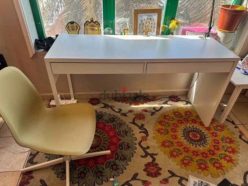 IKEA desk and swivel chair 1