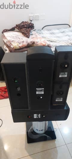 5 pieces of ONKYO Home Theater Speakers (130W 6 Ohm's )for sale.