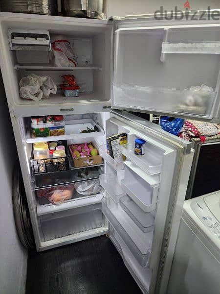 toshiba refrigerator inverter, big size, clean condition 1