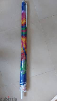 Brand New Large Multi-Colored Beautiful Beach Umbrella for sale