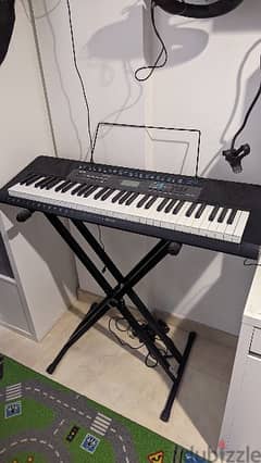 لوحة مفاتيح موسيقية كاسيو نظيف keyboard casio ctk-2550 0