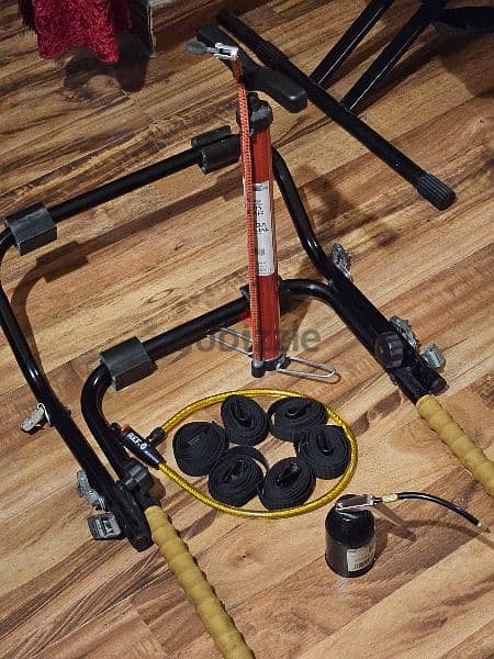 GearCycle for sale | ACCESSORIES INCLUDES:airpump,bikerack,oilcan,lock 7