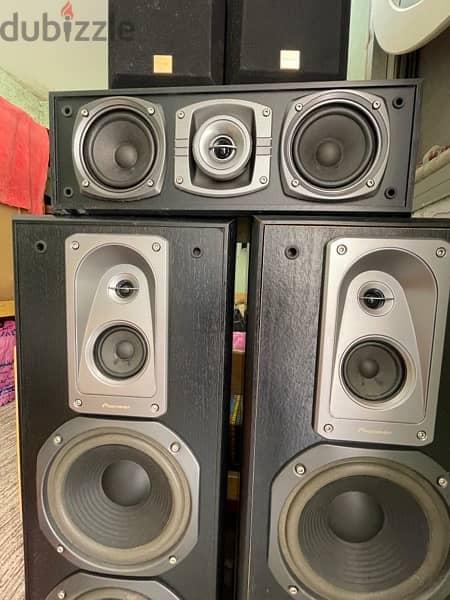 pioneer tower speakers 5.1 5