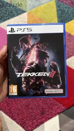 ps5 tekken 8 game only 7days used