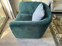 Single Seater Swivel Sofa