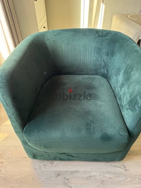Single Seater Swivel Sofa 1