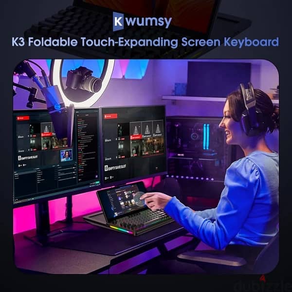 Kwumsy K3 Touch-Screen Mechanical Keyboard 2