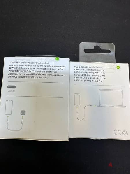 20 W  Original iPhone, adapter and data cable 1