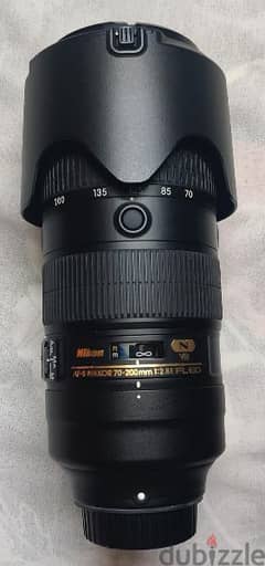 Nikon AF-S 70 to 200mm F/2.8E FL VR Brand New Condition 0