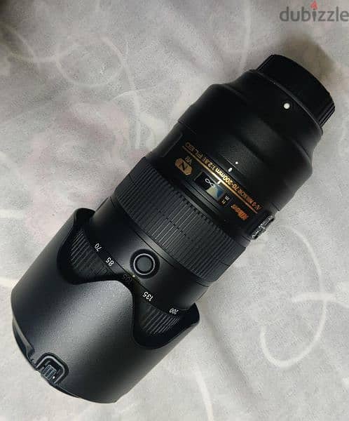 Nikon AF-S 70 to 200mm F/2.8E FL VR Brand New Condition 2