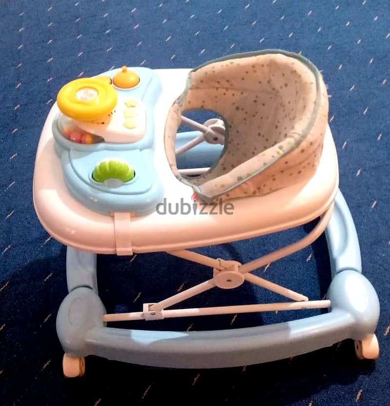 Foldable baby walker with wheels 1