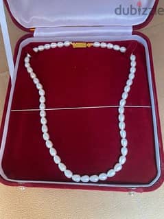 pearl necklace 10 kd 3 pieces