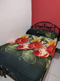 iron Double bed for sale
