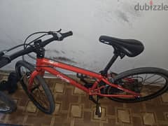 26" adult bicycle with gears in good condition  NEW .