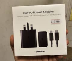 Samsung 45 Watt Charger Cable 0