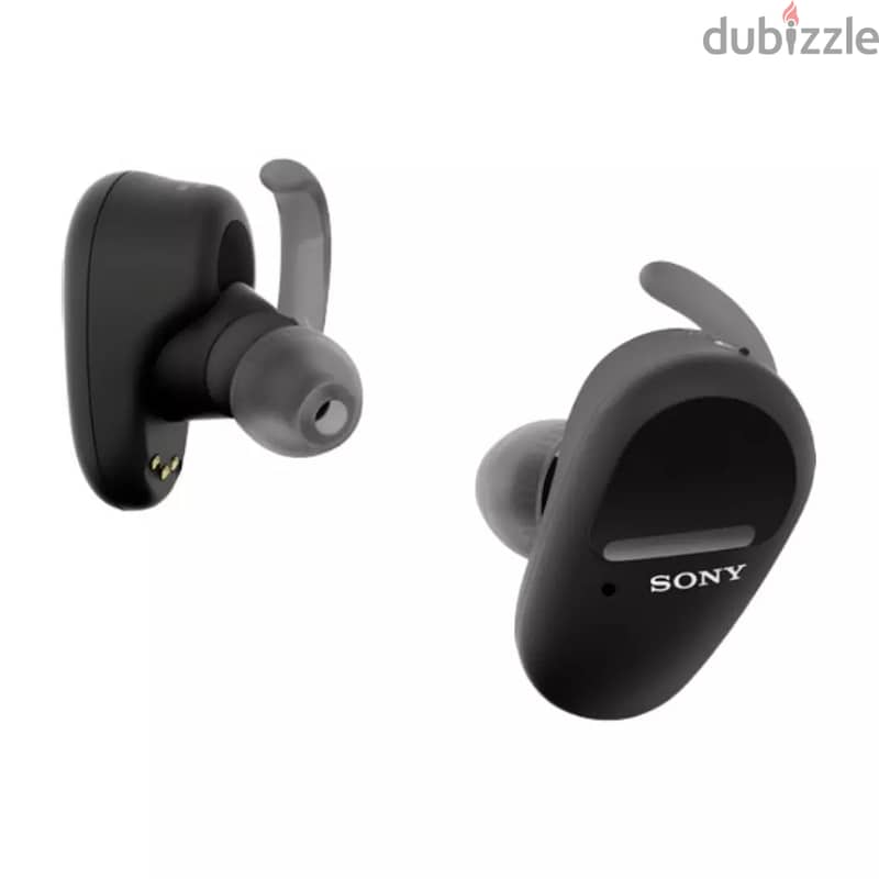 Sony WF-SP800N True Wireless Noise Cancelling Sports Earphones - Black 2