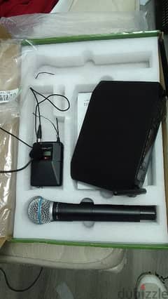 som limi wireless microphone hed mic and hand mic.