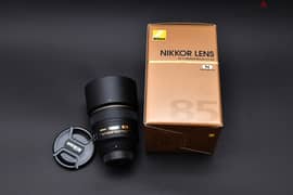 Nikon AF-S NIKKOR 85mm f/1.4G Lens 0