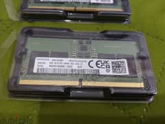 16Gb,2 sticks of 8Gb Samsung DDR5 laptop memory