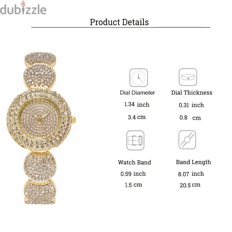 Luxury Quartz Bracelet Women’s Watch 4