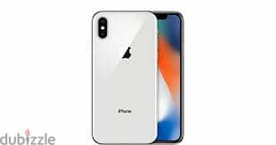 Iphone X 256GB White for sale only 40KD (Flawless condition) 0