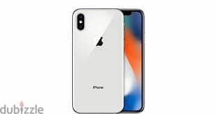 Iphone X 256GB White for sale only 33KD (Flawless condition)