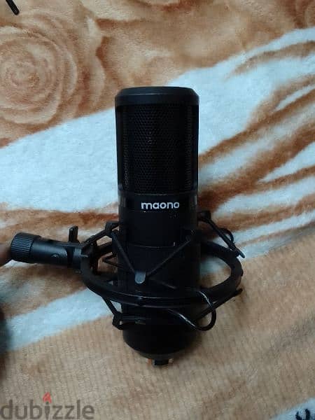 maono studio microphone . 48v fantom mic 3