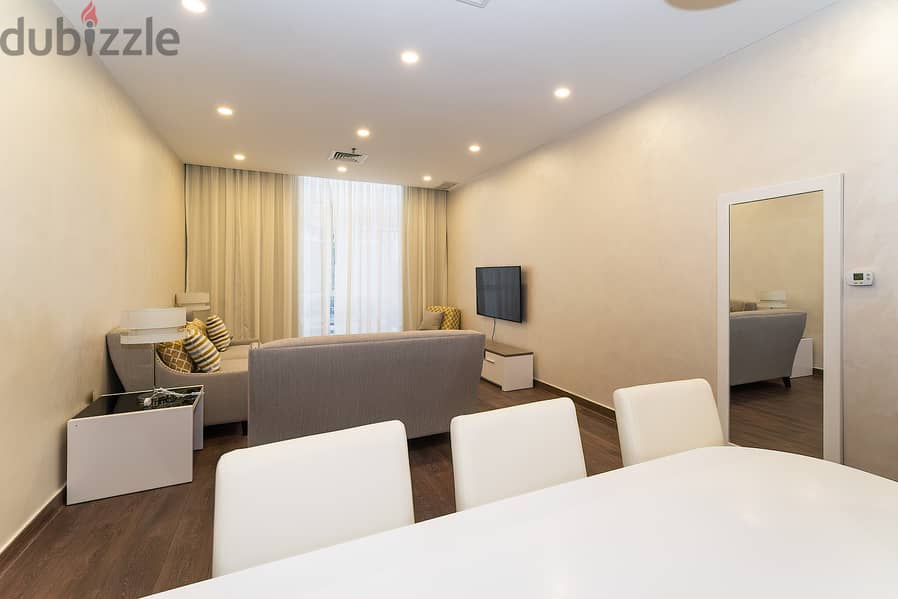 Salmiya – furnished and serviced three bedroom apartment 10
