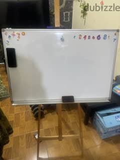 White board with stand