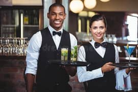 waitress workers are required to serve drinks 0